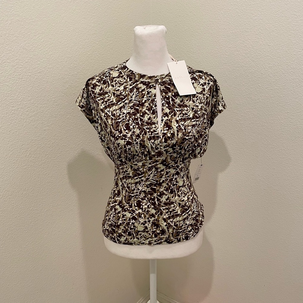 NWT Soft Joie Bambi Short Sleeve Top Size XS​​​​​​​
